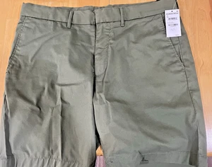 Nordstrom Tech-Smart Green Sorrel Herren Shorts Gr. 34 W Stretch Slim Fit #4894 - Bild 1 von 6
