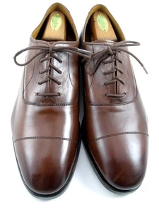 NEW Allen Edmonds "SIENA" Cap-Toe Stitch Dress Oxfords 10 EEE Chili USA (614N) - Picture 1 of 12