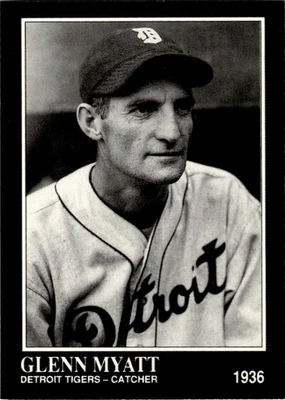 1991 Conlon Collection TSN Glenn Myatt Detroit Tigers #187 - Image 1 of 2