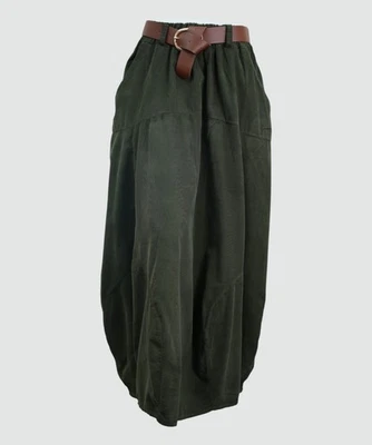 Lagenlook Quirky pouchy balloon style corduroy skirt - Image 1 of 4