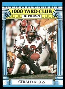 1987 Topps #8 Gerald Riggs Atlanta Falcons Football Karte - Bild 1 von 2