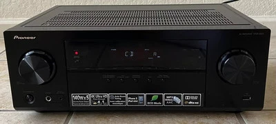 Pioneer VSX-523-K 4K Ultra HD Network AV Receiver 6.1Ch 415w No Remote FREE SHIP - Image 1 of 4