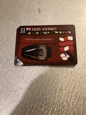Pirates Wizkids CSG Pocketmodel HMS VICEROY Crimson Coast - Image 1 of 3