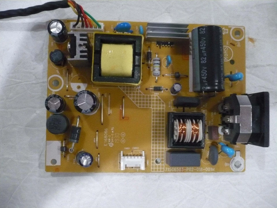 VIEWSONIC VA2446MH-LED MONITOR SUPPLY BOARD 715G6503-P02-018-001M - Image 1 of 1