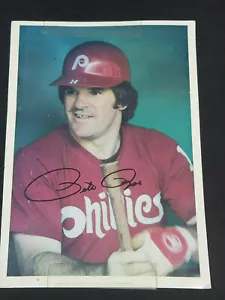 Sports Baseball Trade Card Pete Rose 1981 Topps - Foto 1 di 7
