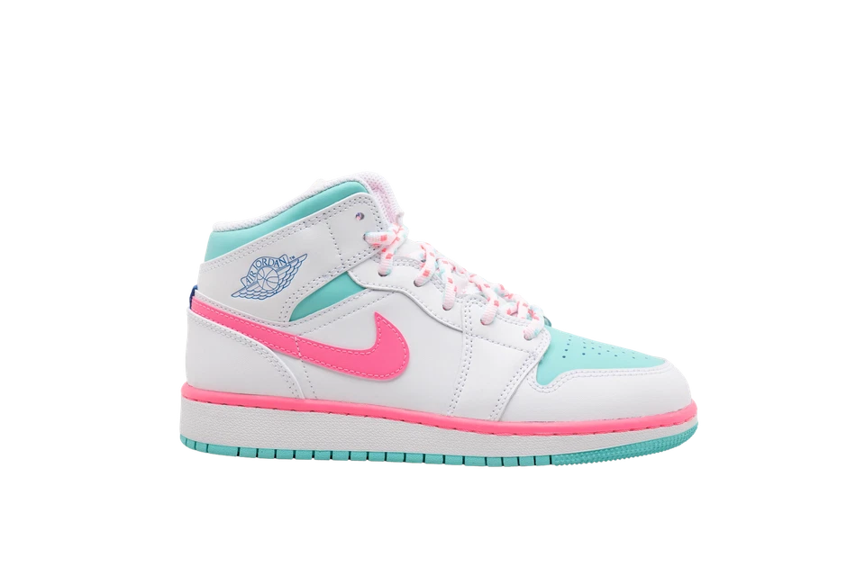 Size 4 (GS) - Jordan 1 Mid Digital Pink