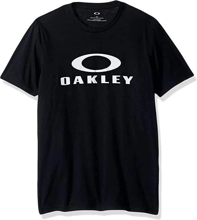 Camiseta informal Oakley para hombre 50 Bark Elipse atlética apagón talla pequeña nueva Foto 1 de 1