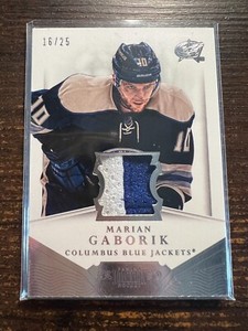 K1,650 - 2013-14 Dominion Jerseys Prime #DIK Marian Gaborik #/25