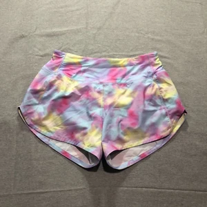 Cozi Shorts Women's Medium Tie Dye Casual Athleisure Yoga Pink Bottom - Afbeelding 1 van 9
