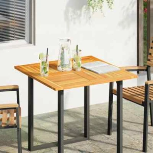 Tischplatte 80x80x2,2 cm Quadratisch Massivholz Akazie Holz Tischplatte vidaXL - Bild 1 von 8