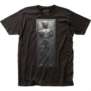 Star Wars Han Solo Frozen In Carbonite Men's T-Shirt - Black - Picture 1 of 5