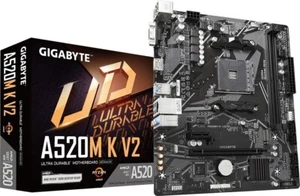 Gigabyte A520M K V2 Rev 1.1 Scheda Madre PC mATX AMD AM4 DDR4 M.2 PCIe 3.0 HDMI - Foto 1 di 5