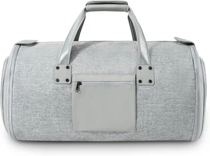 Garment Bags for Travel Water Repellent Shoe Compartment Convertible Suit Bag - Picture 1 of 6