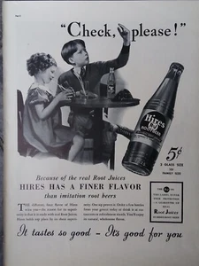 1937 Einstellung Wurzelbier Druck Anzeige. Bitte prüfen - Bild 1 von 1