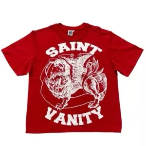 Saint Vanity Griffin Tee “Red White” - Picture 1 of 3