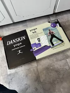 New Danskin Yoga Kit Mind-Body Balance W/ Bonus Stability Ball - Picture 1 of 2