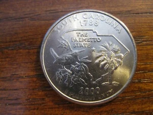 2000 P South Carolina Statehood Quarter Ch/Gem BU! - Picture 1 of 2