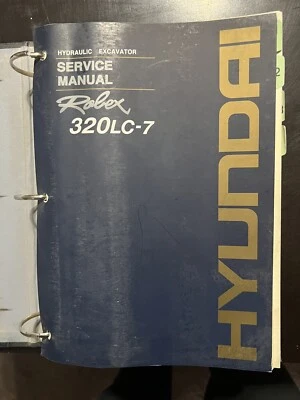 Hyundai Robex 320LC-7 Excavator factory Service Manual OEM ** - Image 1 of 2