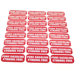 Ethanol Free Sticker No Ethanol Labels for Outdoor Power Equipment Boats 24X - Picture 1 of 6