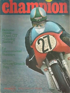 CHAMPION 44 1969 OPEL GT 1900 GREDER GP FRANCE GP ANGLETERRE YAMAHA 350 TR2 - Imagen 1 de 2