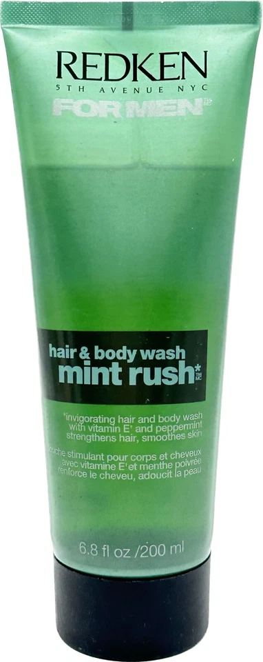 Jabón corporal y cabello Redken for Men Mint Rush. 6,8 oz Foto 1 de 2