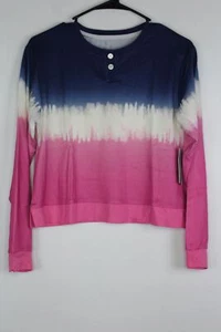 Girl's Cozy Jams Sleep Top Ombre Multicolor XL(14/16) - Picture 1 of 4