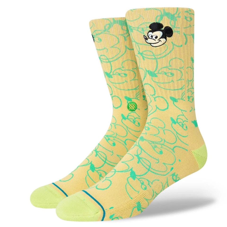 Calcetines Stance x Disney Dillon Froelich Mickey Mouse grandes para hombre 9-13 Foto 1 de 1