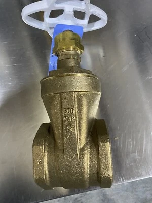 Nibco T113-LF 2" Gate Valve - Lead-Free Non-Rising Stem Threaded - Image 1 of 4
