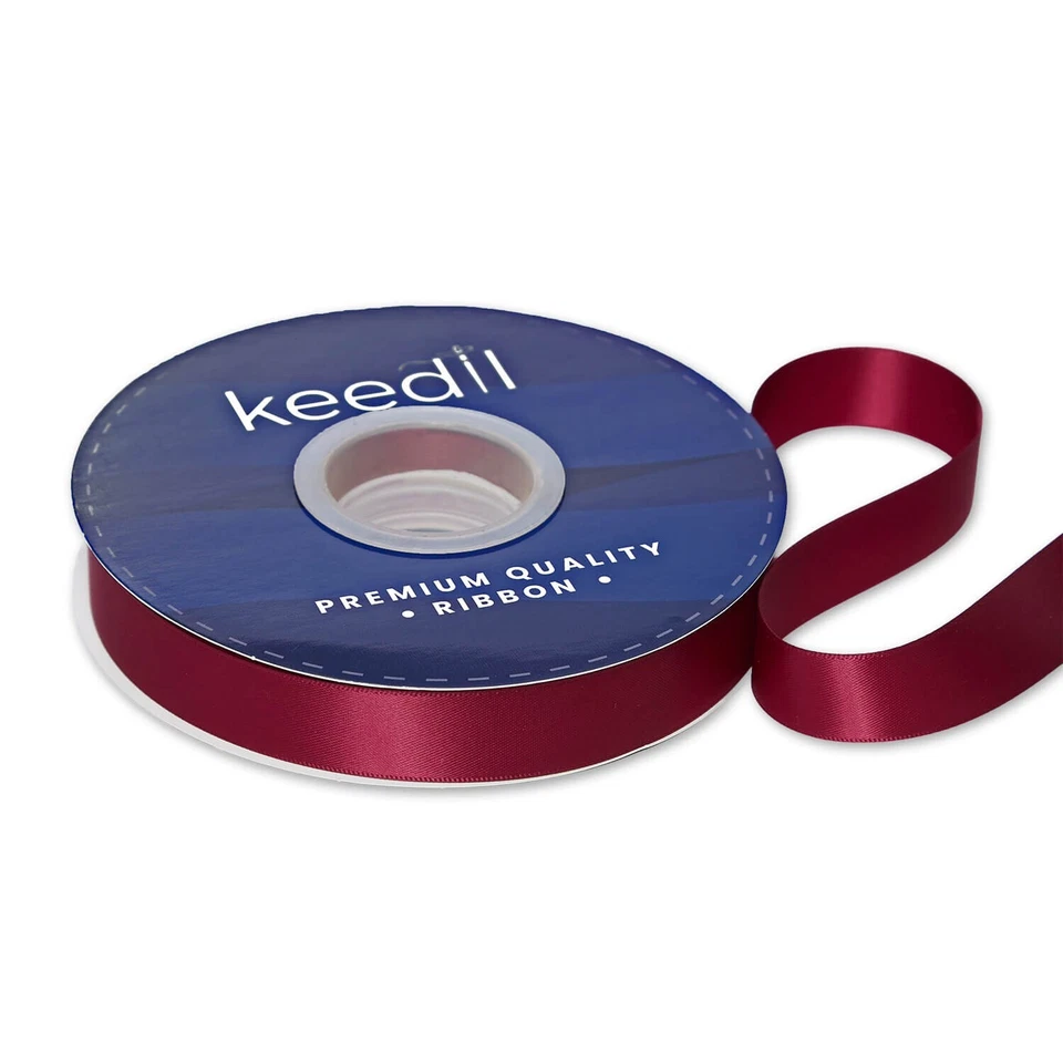 Keedil® Double-Face Satin Polyester Ribbon For Apparel, Crafts, Gifts, & More - Image 1 of 1
