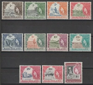 BASUTOLAND 1961/63 SG 69/79 MINT - Picture 1 of 2
