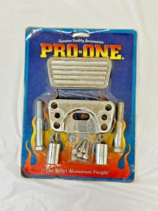 Pro-One 10044C Handlebar Clamp Ball Milled Chrome - NEW OLD STOCK - Picture 1 of 5