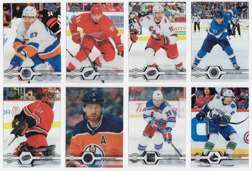 2019-20 Upper Deck UD Clear Cut Acetate Parallel Pick From List !! - Image 1 of 1
