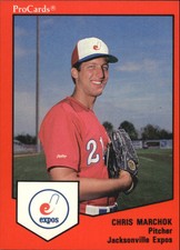 1989 Jacksonville Expos ProCards #166 Chris Marchok
