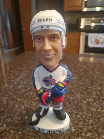 Vintage Ray Whitney Columbus Blue Jackets Bobblehead Bank One 2000-01 Cover
