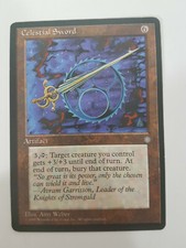 Celestial Sword Magic the Gathering MTG Ice Age Artifact Colorless Common