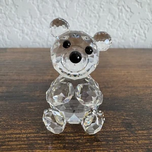 Swarovski Crystal Miniature Teddy Bear Retired Piece Excellent Condition No Box - Picture 1 of 6