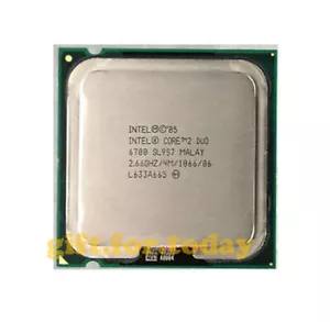 Intel Core 2 Duo E6700 2.66GHz 2 Cores 2 Threads Socket LGA775 CPU processor - Imagen 1 de 2