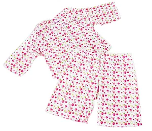 FRILLY LILY PRETTY FLOWER PYJAMAS TO FIT OUR GENERATION DOLL - Picture 1 of 2