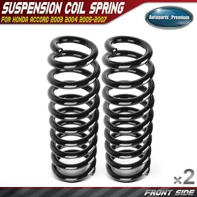 2x Muelle helicoidal delantero izquierdo y derecho para Honda Accord 2003 2004 2005 2006 2007 3,0 L Foto 1 de 4