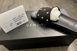 Versace Medusa Stud Slide Women’s 10.5 - Picture 1 of 4