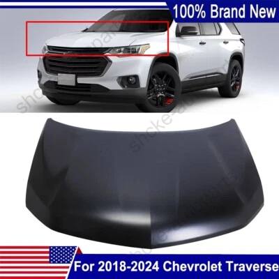 Hood Panel Aluminium For 2018 2019 2020 2021 2022 2023 2024 Chevrolet Traverse Foto 1 de 4