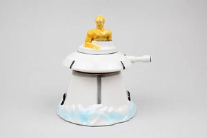 VINTAGE Star Wars Sigma C3PO Ceramic Hoth Turret Music Box (WORKS, PLEASE READ) - Picture 1 of 15