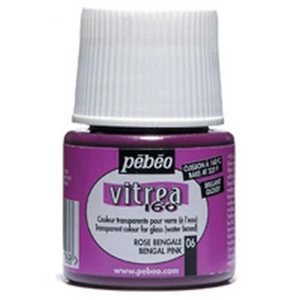 Pintura de vidrio - Pebeo Vitrea 160 rosa bengala - Imagen 1 de 1