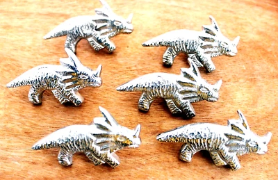 Aluminium Dinosaur knob 6 X Cupboard Knob Furniture Knob Drawer Pull Door Knob - Image 1 of 4