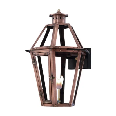 Primo RT-23G Rampart 22-1/4" Natural Gas Copper Lantern , AGED COPPER - Image 1 of 3