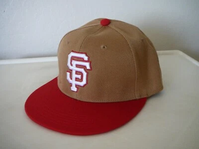 NEW SAN FRANCISCO SF GIANTS 49ERS FORTY-NINERS HAT CAP,  SGA - Image 1 of 4