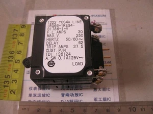 1x IEG66-1REG4-31786-1-V CIRCUIT BREAKER MAG-HYDR LEVER - Picture 1 of 3