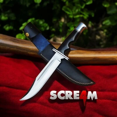 Scream Replica Knife.Ghostface Scream Replica Buck 120 Knife. - Image 1 of 3