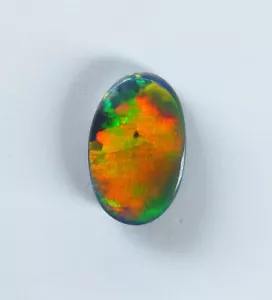 Lightning Ridge Black Opal 0.38ct Natural Stone - Picture 1 of 9