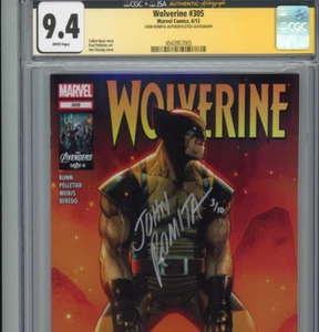Wolverine 305 CGC 9.4 SS signiert John Romita Senior Marvel Juni 2012 JSA COA 3/10 - Bild 1 von 5